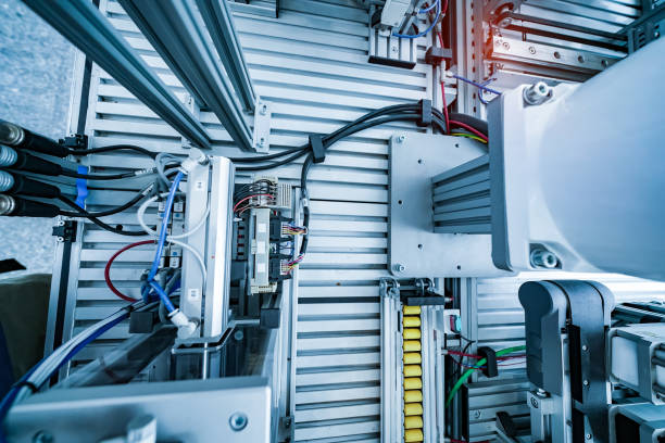 istock high performance automatic manufacturing assembly and inspection process at production line 1369870288