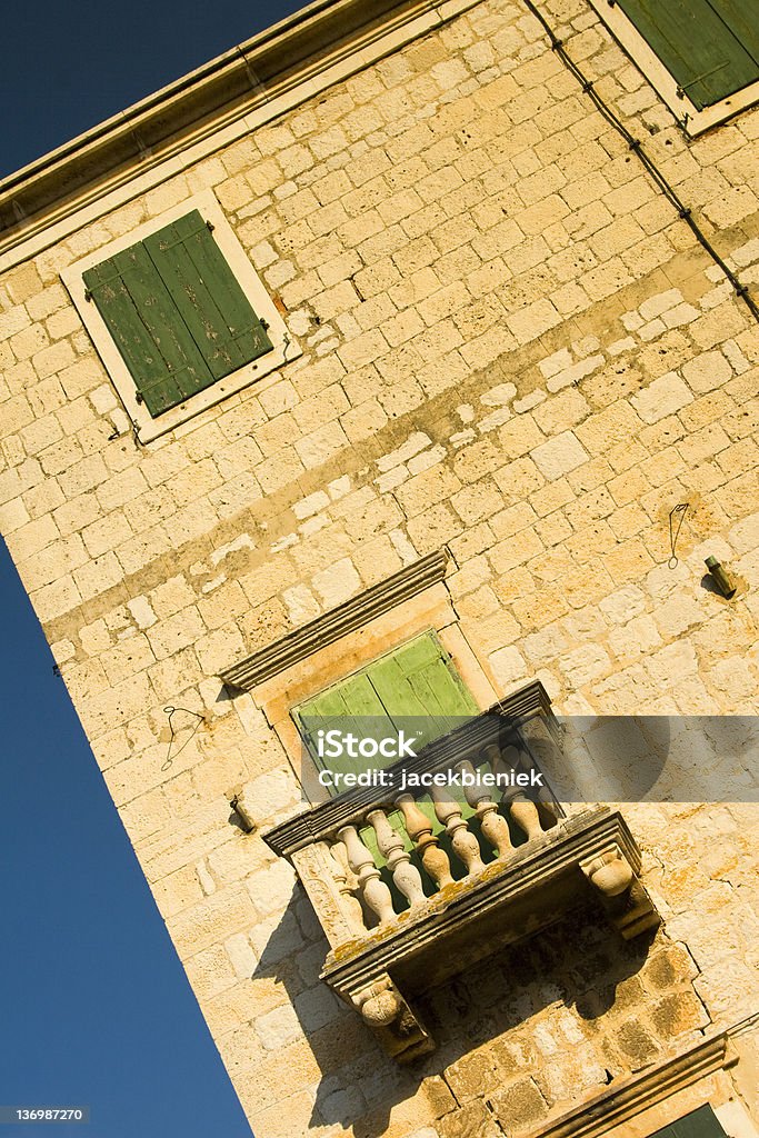 Architektura Vis w Chorwacji - Zbiór zdjęć royalty-free (Balkon)