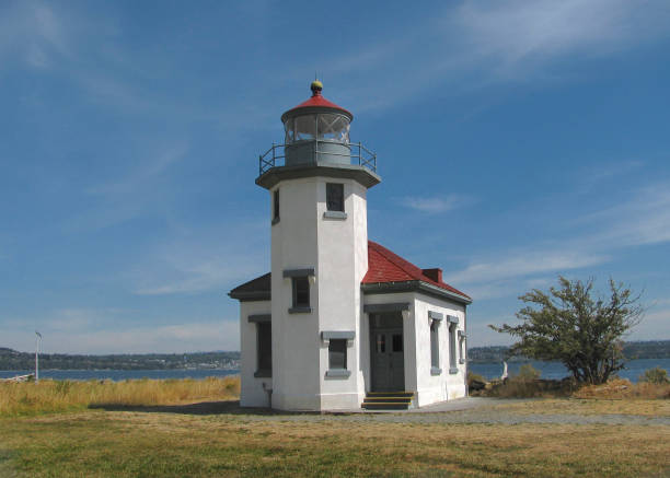istock Point Robinson Lighthouse and Keeper's Quarters, Washington 1369881490