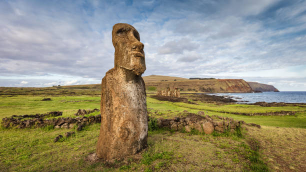 istock Rapa Nui Ahu Tongariki Easter Island Travelling Moai Panorama 1369885868