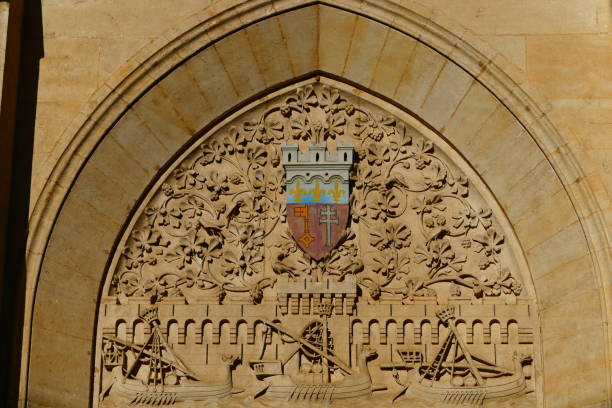 istock Narbonne, the coat of arms 1369886665