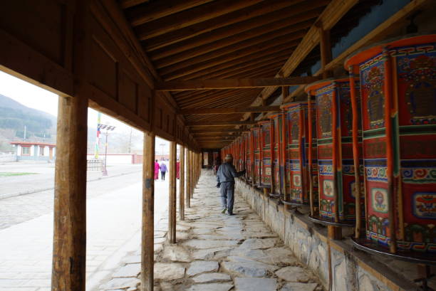 istock Lanbrang Monastery in Xiahe, Gansu, China 1369888703