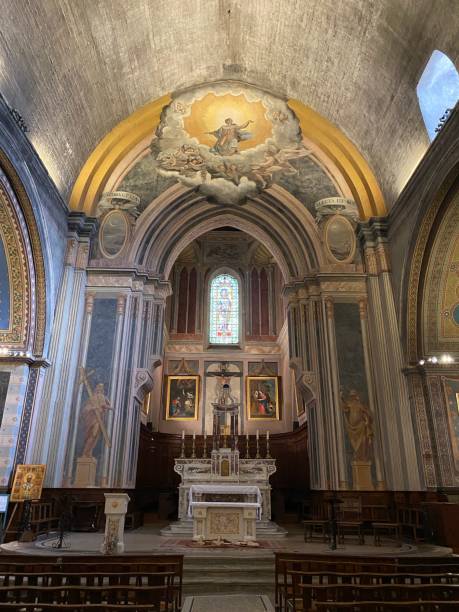 istock Organ, interior church 1369894178