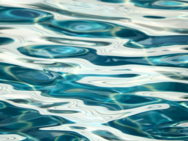 istock Abstract smooth water ripples on a swimming pool surface 1369897492