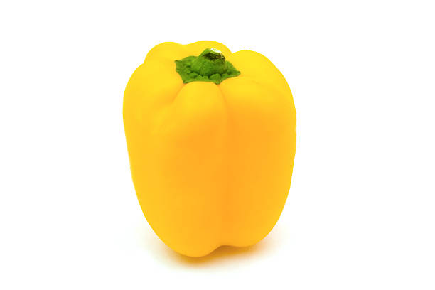 Yellow bell pepper stock photo