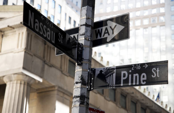 istock Road Sign, Lower Manhattan, NYC. 1369904114