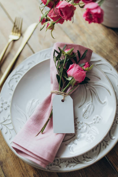istock Close up shot of the table setting 1369910218