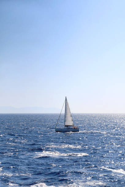 istock Sailing Boat and Adriatic Sea 1369920309