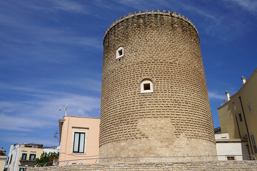Bitonto, historic city in Bari province, Apulia, Italy: typical buildings