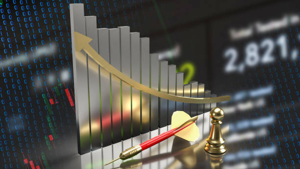 istock The darts and chess and chart for business concept 3d rendering 1369923042