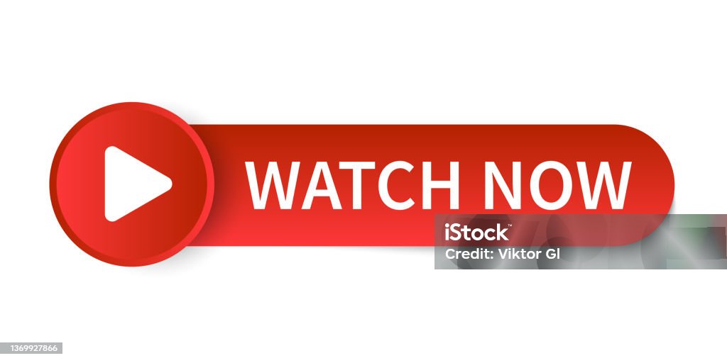 Watch Video Now Button Watch Now Video Play Button Banner Sign Vector Design Stock ...