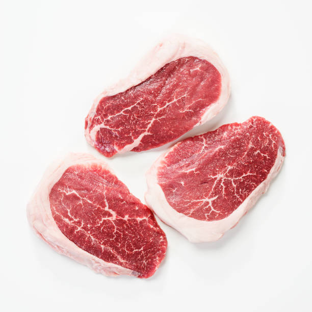 raw steak ribeye black angus - steak red meat beef rib eye steak imagens e fotografias de stock