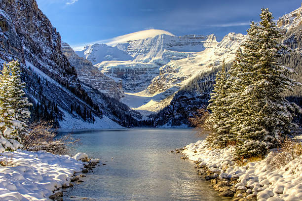 istock Lake Louise Winter Wonderland 136993466