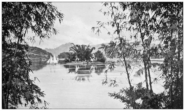 istock Antique travel photographs of India 1369937705