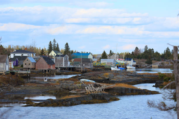 istock Fishing village 1369952655
