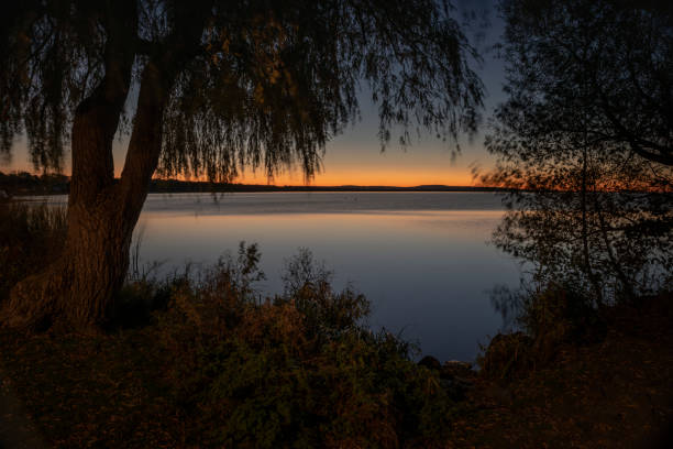istock The Steinhuder Meer at dusk 1369953942