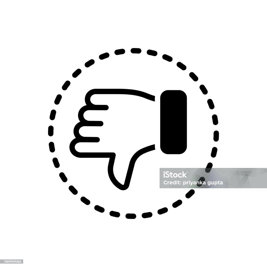 Pessimistic Sign Negative Pessimistic Stock Illustration - Download Image Now - Icon ...