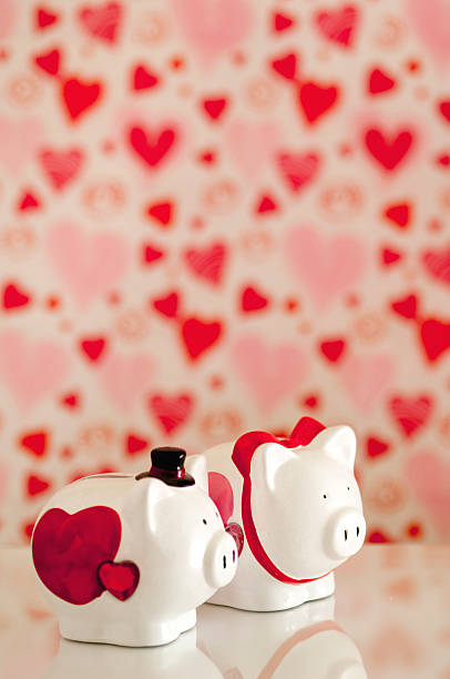 istock Valentine's Day Piggy Banks 136996002