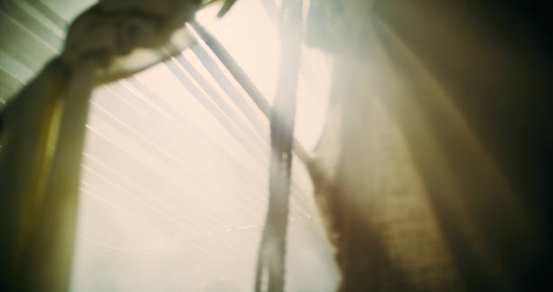 istock Mysterious desert tent. Shaman's oasis 1369963774
