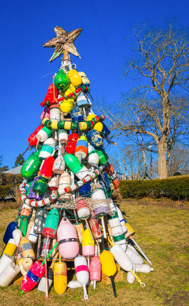istock Lobster Buoy Christmas Tree 1369964500