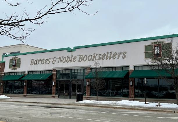 Recently Closed Barnes & Noble Location stock photo