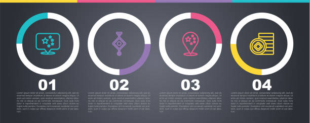 Set line China flag, Chinese paper lantern, and Yuan currency. Business infographic template. Vector Set line China flag, Chinese paper lantern, and Yuan currency. Business infographic template. Vector. japan restaurant bill stock illustrations