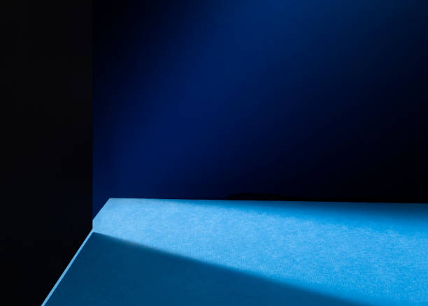 istock light filtering through the wall product stand 1369967279
