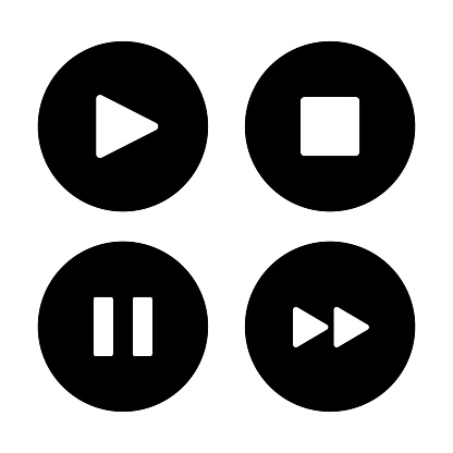 Fast Play Buttonb Control Button Set Play Button Stop Button Pause Button Fast Forward ...