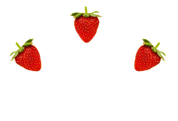 istock crop strawberries isolated on white background 1369969719