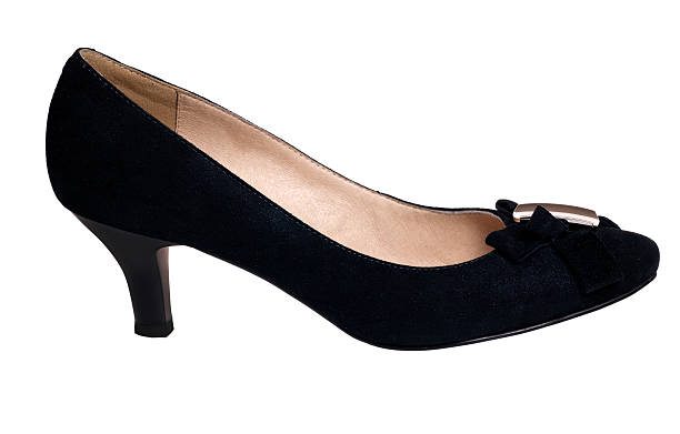 istock single black woman shoe isolated on white 136997352