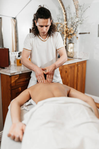 istock Professional traditional relaxation massage treatment 1369974145