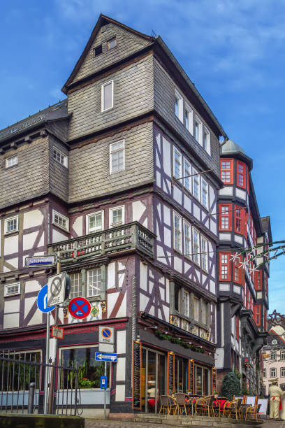 istock Street in Marburg, Germany 1369975111