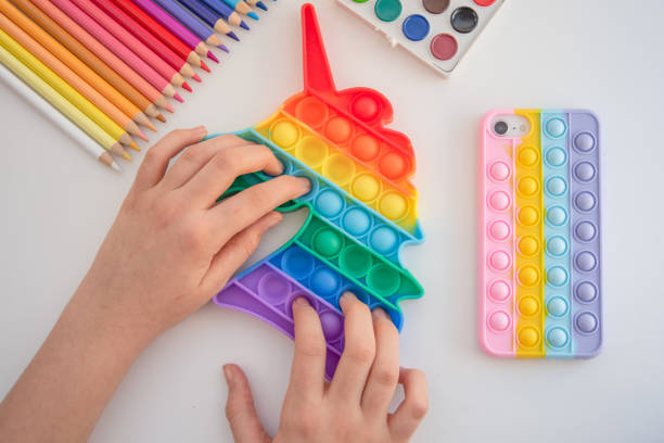 istock Colorful toys 1369980825