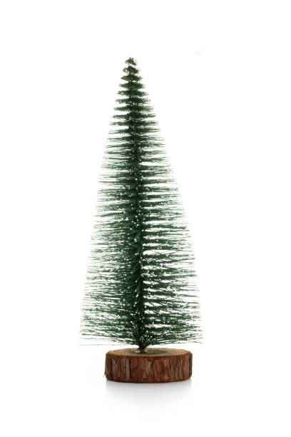 istock Christmas tree isolated on a white background. 1369992271