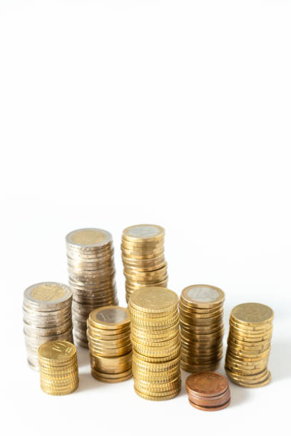 istock stacked coins isolated in white 1369996903