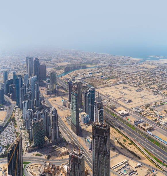 istock Aerial view of Dubai - Arab Emirates 1369999194