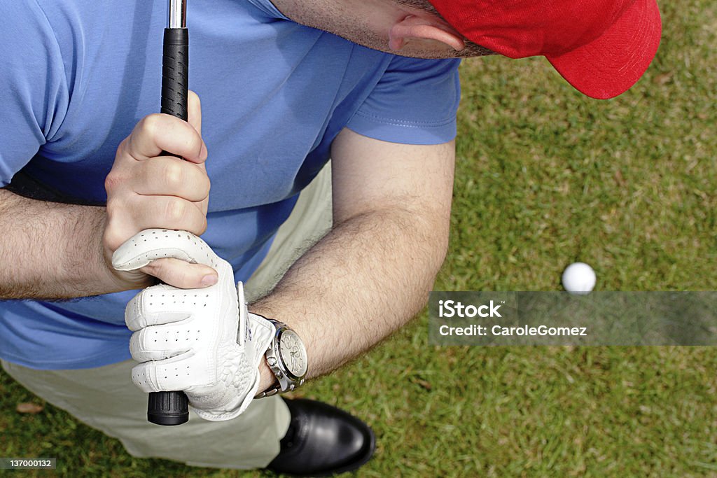 Swing de Golf au-dessus de - Photo de Club de golf libre de droits