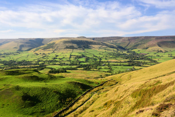 istock Hope Valley Viewed From the West Side of Mam Tor. 1370003222