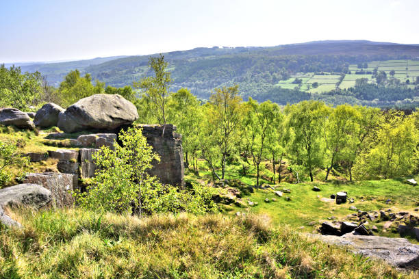 istock Looking South From Surprise View at Hathersage Booths 1370003298