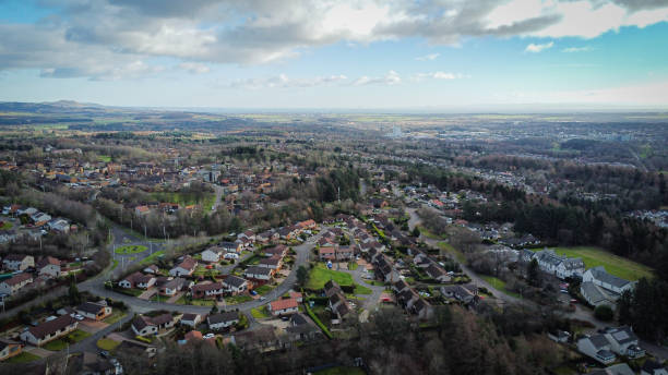 istock North Glenrothes from the air 1370005969