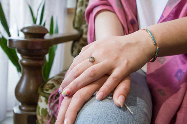 istock Girl with jewelry 1370008302