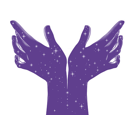 Hands reaching for the stars