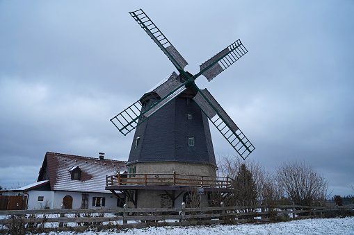 Gallery holland Knapp mill in winter inGermany