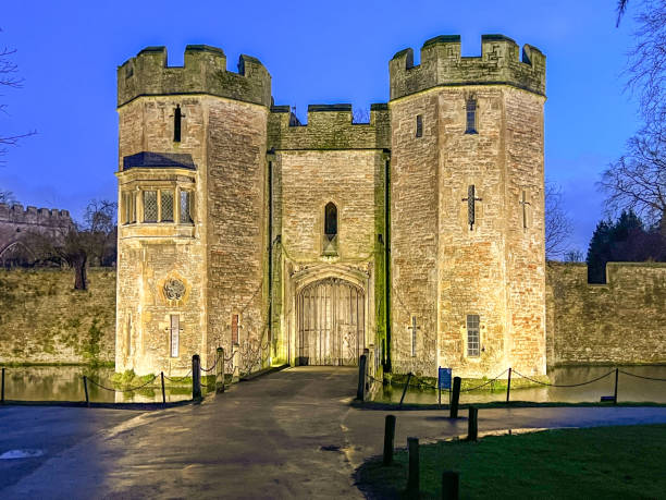 Acton Burnell Castle, is a grade 1 listed, 13th Century red sandstone fortified manor house.  It is believed it held the first parliament, to represent the full commons, in 1283.