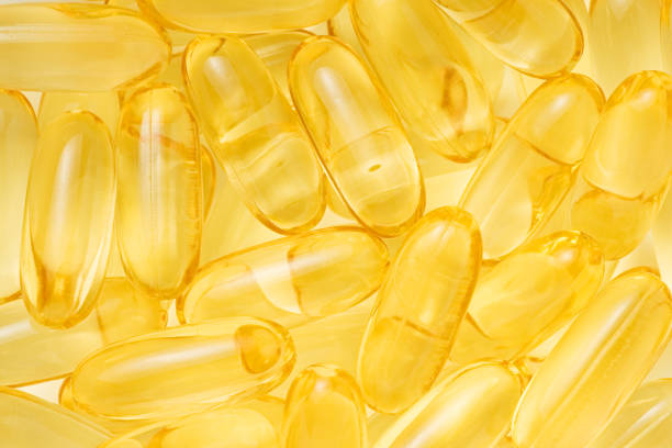 istock Close up of Omega 3 capsules 1370018770