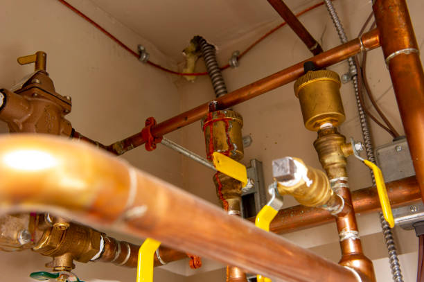 istock Corroded piping in a heat pump 1370018797