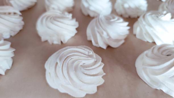 istock Close up view of delicious zefir 1370025824