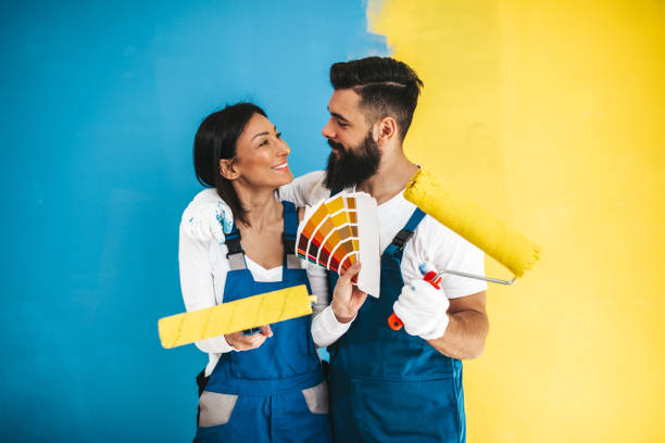 istock Home renovation and wall painting 1370036956