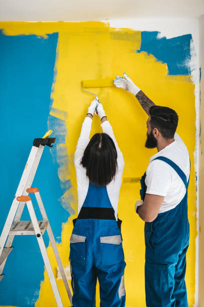 istock Home renovation and wall painting 1370036971
