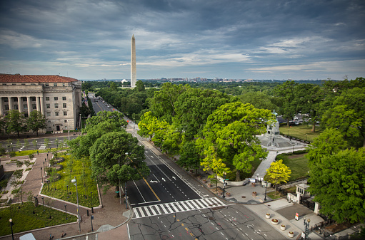 US National Capitol in Washington, DC. American landmark. United States Capitol - US Senate.